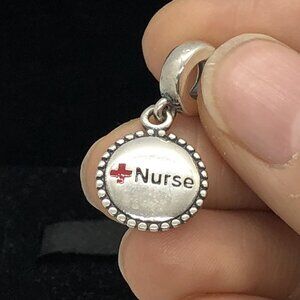 ✨🔥Pandora Nurse Exclusive Heart Dangle Charm Pendant